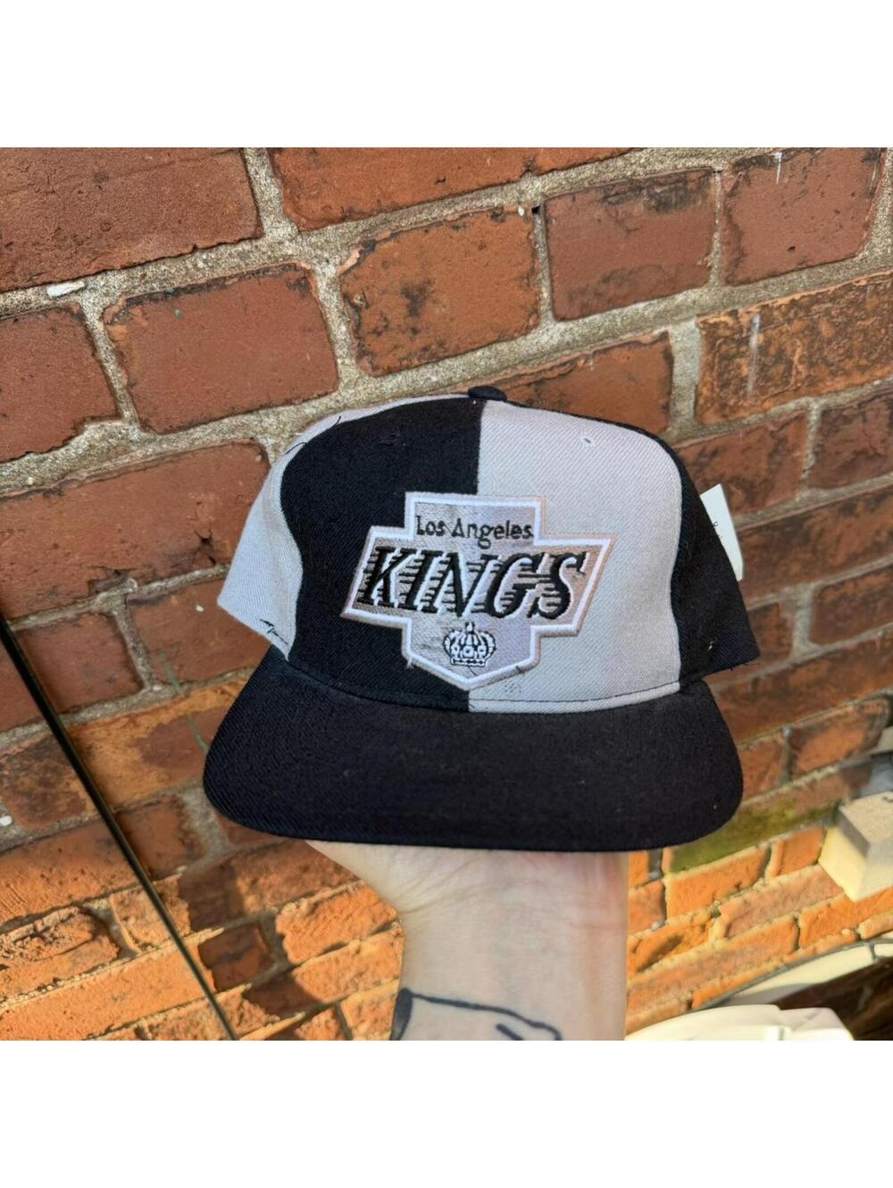 vintage LA Kings wool starter SnapBack hat 90s OS Deadstock